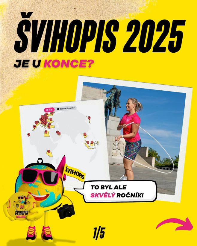 Letošní ročník ŠVIHOPISU je u konce a opět byl ohromně úspěšný! 😍 Koukni, co všechno jsme společně dokázali, kolik zemí...